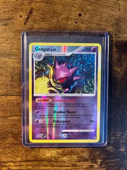 2008 Pokemon Stormfront Gengar 18/100 [Reverse Holo] Ungraded Great Condition - Image 3
