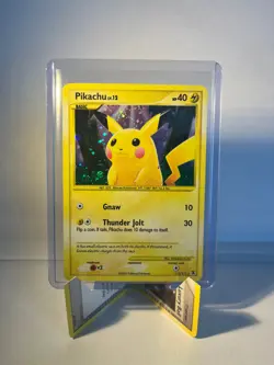 2009 Pokemon Rising Rivals Pikachu 112/111 Holo Ungraded Great Condition - Image 1