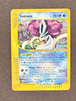 Pokemon Suicune Aquapolis Holo H25/H32 2002 WOTC (LP) - Image 1
