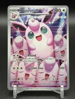 2025 Pokemon Wigglytuff Phantasmal Flames Illustration Rare #105/094 - Image 1