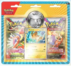 Pokemon Scarlet & Violet+Paldea Evolved Blister Pack Pawmot Promo - Image 1