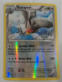 Staraptor 127/162 - XY Breakthrough Reverse Pokemon Holo Foil Rare Nice! - Image 1