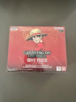 One Piece OP-13 Carrying on His Will New Booster Box English Sealed! Case Fresh - Image 1
