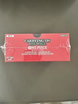 One Piece OP-13 Carrying on His Will New Booster Box English Sealed! Case Fresh - Image 2