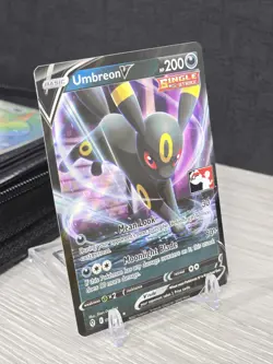 Pokemon Card TCG Umbreon V 094/203 Holo Rare Play! Prize Pack Series 1 2021 NM - Image 1