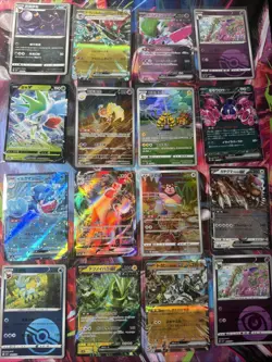 Pokemon 16 Card Lot nm V Max Mega Amazing Ex HOLO Rare Hits Only F3 - Image 1