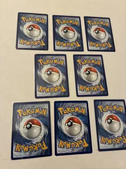 Lot Of 8 Slowpoke Pokemon Cards - Image 5