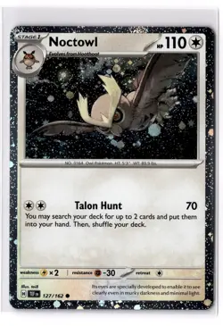 Noctowl - 127 (Cosmos Holo) 127/162 SV: Scarlet & Violet Promo Cards Holo NM - Image 1