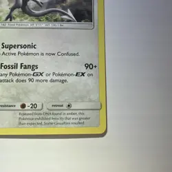 Aerodactyl Pokemon Card 130/181 Rare NM-MT Pokemon SM09 Team Up Card - Image 4