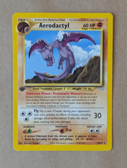 Aerodactyl - 15/64 - Pokemon Neo Revelation 1st Edition Rare Card WOTC - Image 1