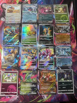 Pokemon 16 Card Lot nm V Max Mega Amazing Ex HOLO Rare Hits Only F3 - Image 1