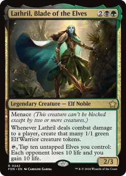 Lathril, Blade of the Elves (0242) - Foundations - Rare - Image 1