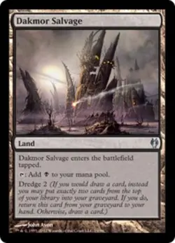 1x Dakmor Salvage NM-Mint, English Duel Decks: Izzet vs Golgari MTG Magic - Image 1