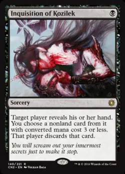 1x Inquisition of Kozilek NM-Mint, English Conspiracy 2: Take the Crown MTG Magi - Image 1