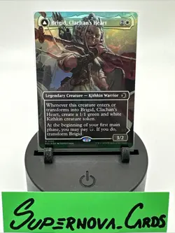 Brigid, Clachan's Heart FOIL Borderless 285 Lorwyn Eclipsed ECL MTG Rare Mint NM - Image 1