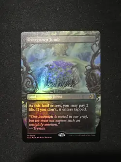 Overgrown Tomb (Borderless) Lorwyn Eclipsed Foil - Image 1