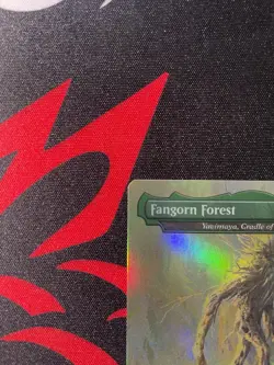 MTG Fangorn Forest Yavimaya, Cradle of Growth 0377 The Lord of the Rings Foil - Image 3