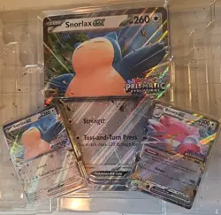Snorlax Ex (Prismatic Evolution Stamped) 076/131 Blissey Twilight Pokemon Rare - Image 1