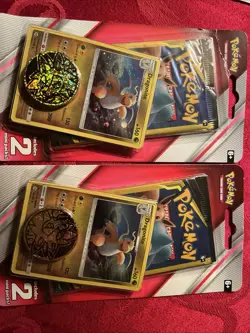 2 Pokemon 2019 Sun and Moon/ Team Up/Evolutions/team Up Mini Blister - Image 1