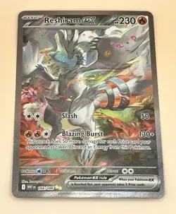Reshiram EX 166/086 – White Flare (Special Illustration Rare) - NM - Pokemon TCG - Image 1