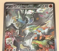 Reshiram EX 166/086 – White Flare (Special Illustration Rare) - NM - Pokemon TCG - Image 4