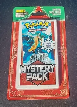 Pokemon Mystery Pack Sealed Seeded 1:10. EX Crystal Guardians/Vintage Packs - Image 1