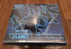 Pokemon TCG Phantasmal Flames Booster Box PKC ETB Charizard Premimum Collection - Image 2