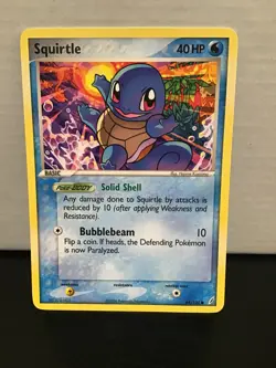 Squirtle 64/100 Pokemon Crystal Guardians Common - Image 1