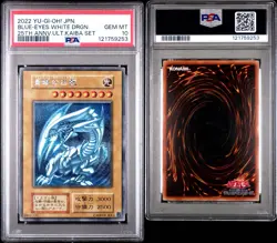 PSA 10 Blue Eyes White Dragon 2022 25th Anniversary Kaiba Yugioh Japanese - Image 5