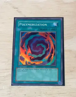 Yu-Gi-Oh! TCG Polymerization Legend of Blue Eyes White Dragon LOB-059 Unlimited - Image 1
