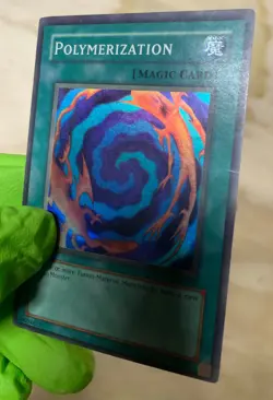 Yu-Gi-Oh! TCG Polymerization Legend of Blue Eyes White Dragon LOB-059 Unlimited - Image 2