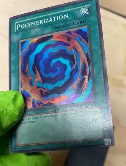 Yu-Gi-Oh! TCG Polymerization Legend of Blue Eyes White Dragon LOB-059 Unlimited - Image 3