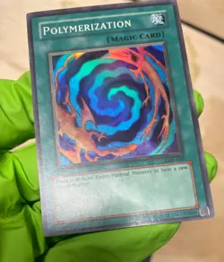 Yu-Gi-Oh! TCG Polymerization Legend of Blue Eyes White Dragon LOB-059 Unlimited - Image 4