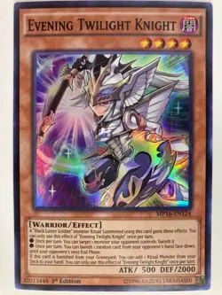 Evening Twilight Knight - MP16-EN124 -Super Rare - 1st Edition - Image 1