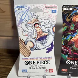 One Piece Op-05,06,07 Sleeved Booster Packs Factory Sealed LOT OF 3 - Image 2