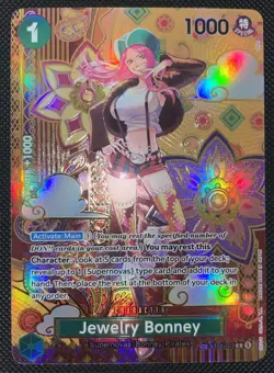One Piece TCG Jewelry Bonney ST02-007 SP OP08 English - Image 1