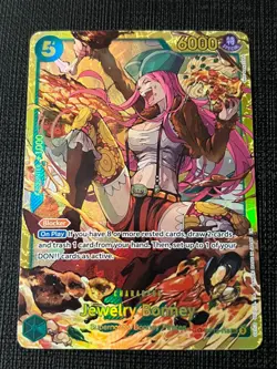 Jewelry Bonney OP12-118 SEC - One Piece TCG - English Card Near-Mint Secret Rare - Image 1