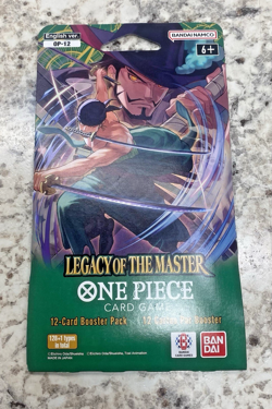 Sleeved Booster Pack - One Piece TCG OP12 Legacy Of The Master Factory Sealed - Image 3