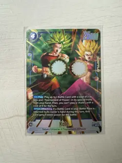 Kale FB08-032 Alternate Art Saiyan's Pride Dragon Ball Card Fusion World SR NM! - Image 1
