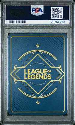 2024 RIFTBOUND: LEAGUE OF LEGENDS CS EVENT CARD PACK #265 MACHINE HERALD PSA 9 - Image 2