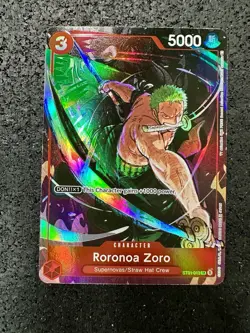 Roronoa Zoro (Gift Collection 2023) ST01-013 One Piece Promotion Cards Foil - Image 1