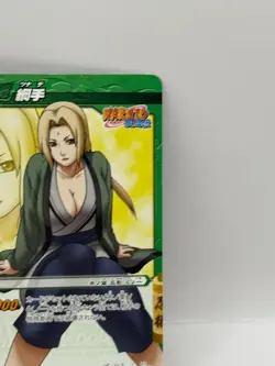 Tsunade Miracle Battle Carddass Naruto Card Bandai Made in Japan Japanese LP - Image 2