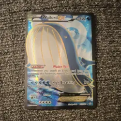 Pokemon Wailord EX Full Art Ultra Rare Holo Card XY Primal Clash 147/160 - Image 1