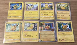 Pikachu 8-Card Lot | Pokemon | English | LP | Lot PK7 - Image 1