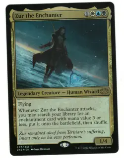 MTG Zur the Enchanter Foil Double Masters 2022 Magic The Gathering TCG - Image 1