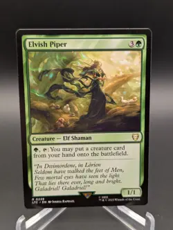 Elvish Piper Commander: the Lord of the Rings: Tales of Middle-Earth Regular - Image 1