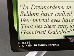 Elvish Piper Commander: the Lord of the Rings: Tales of Middle-Earth Regular - Image 2