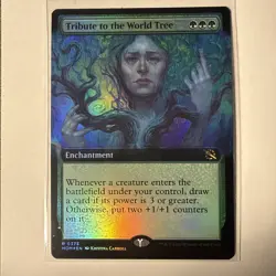 Tribute to the World Tree (Extended Art) March of the Machine Foil - Image 1