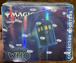 Magic the Gathering Doctor Who Collector Booster Box - Sealed - Image 1