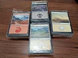 1x Sealed Basic Land lot from Dominaria Fat Pack (80 basic lands per lot) - MTG - Image 1